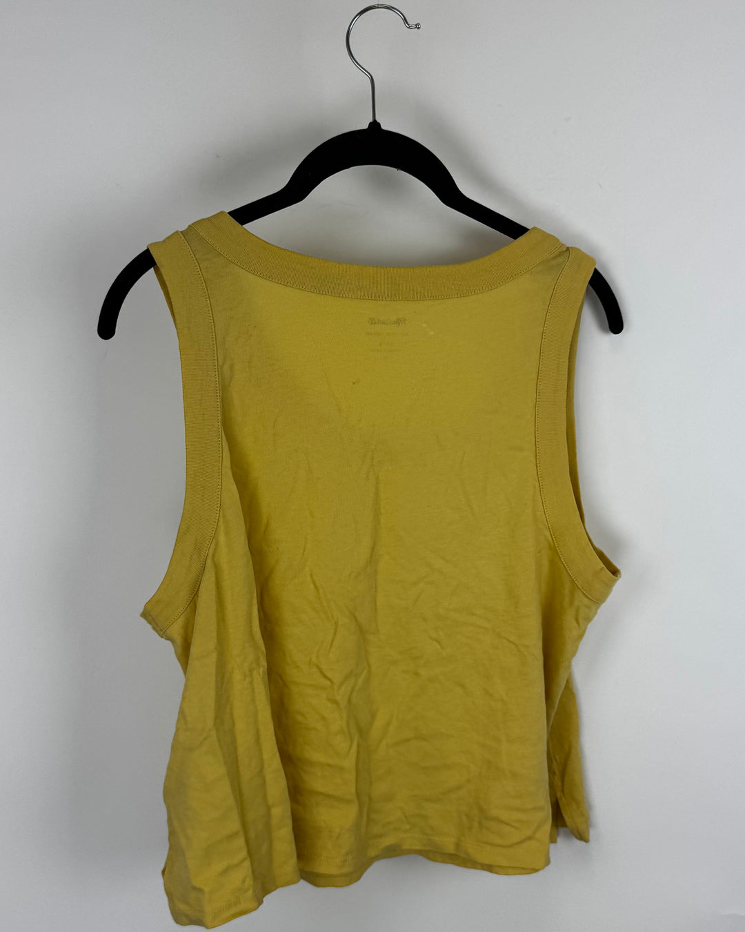 Madewell Yellow Tank Top - Large