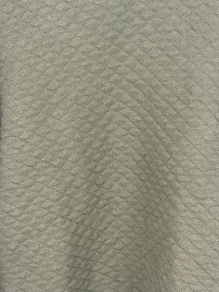 MENS Hazel Green Quilted Crewneck - Medium