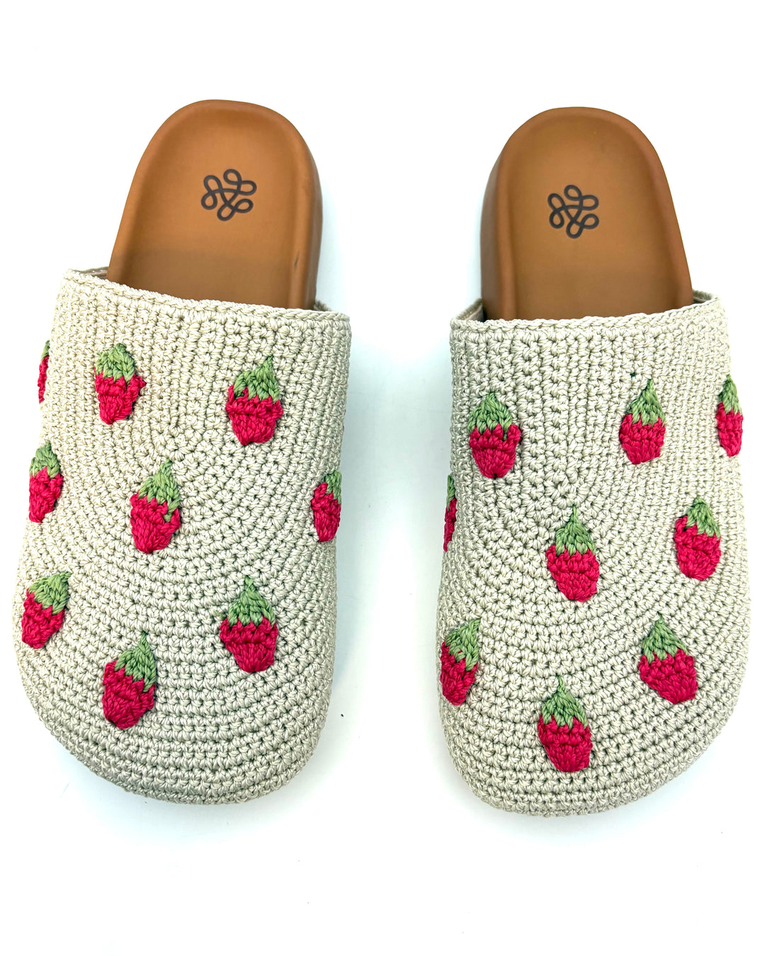 Strawberry Crochet Clog - Size 8 and 10