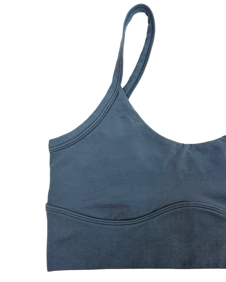 Blue Gray Sports Bra - Size 2/4