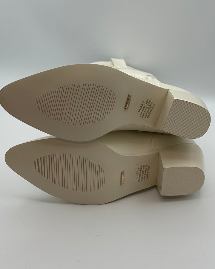 White Cowboy Boots - Size 7 and 9