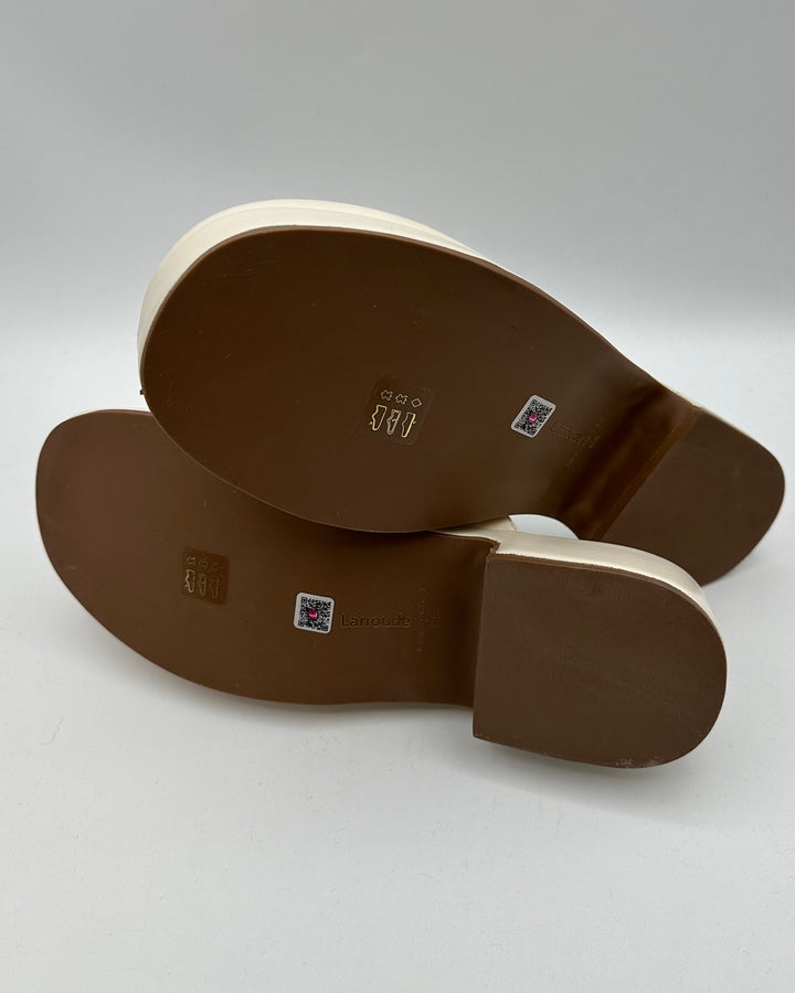 Ivory Clogs - Size 9.5