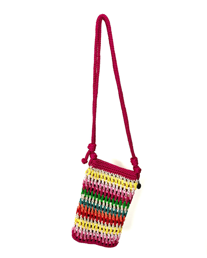 Multi-Color Crochet Mini Bag