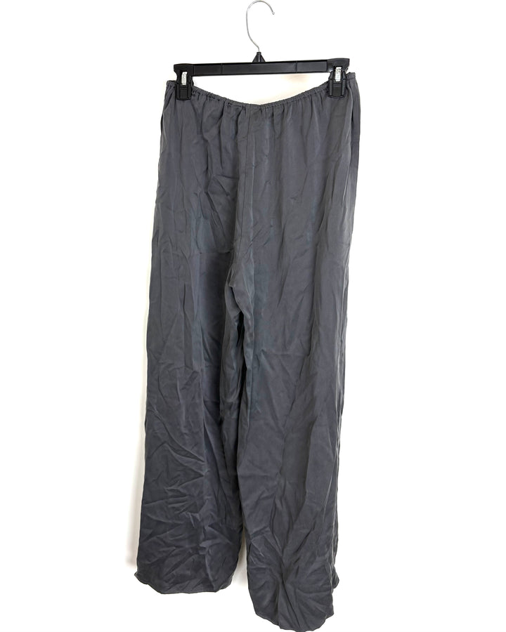 Charcoal Gray Wide Leg Pants - Size 4/6 and 14/16