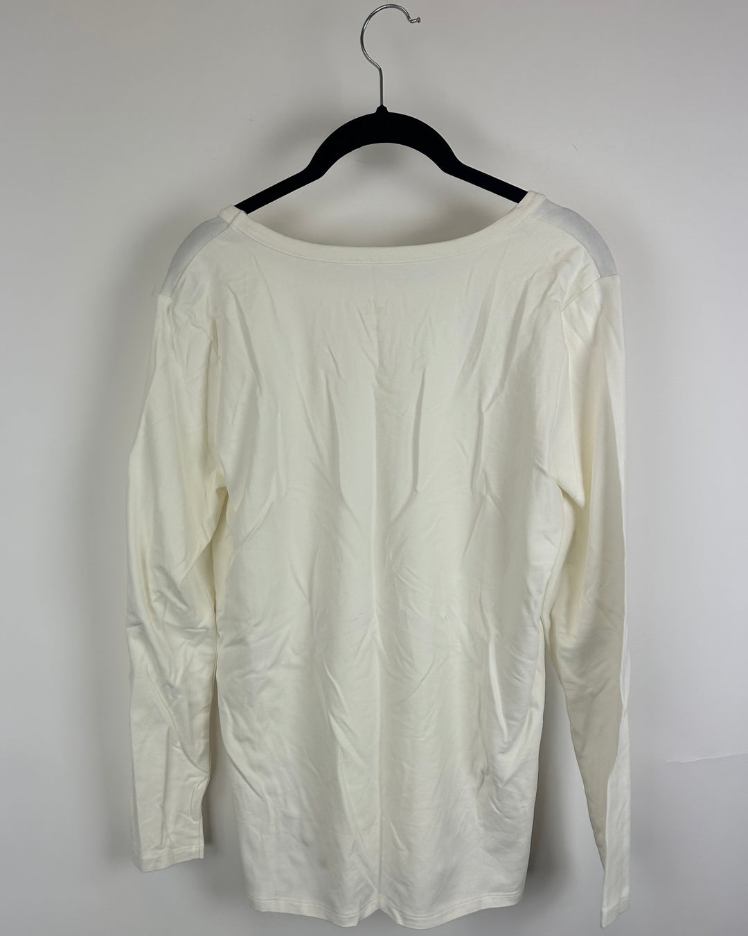 Off-White Long Sleeve Top - Size 6/8