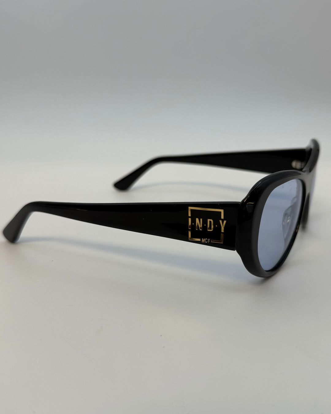 Black & Blue Lens Sunglasses