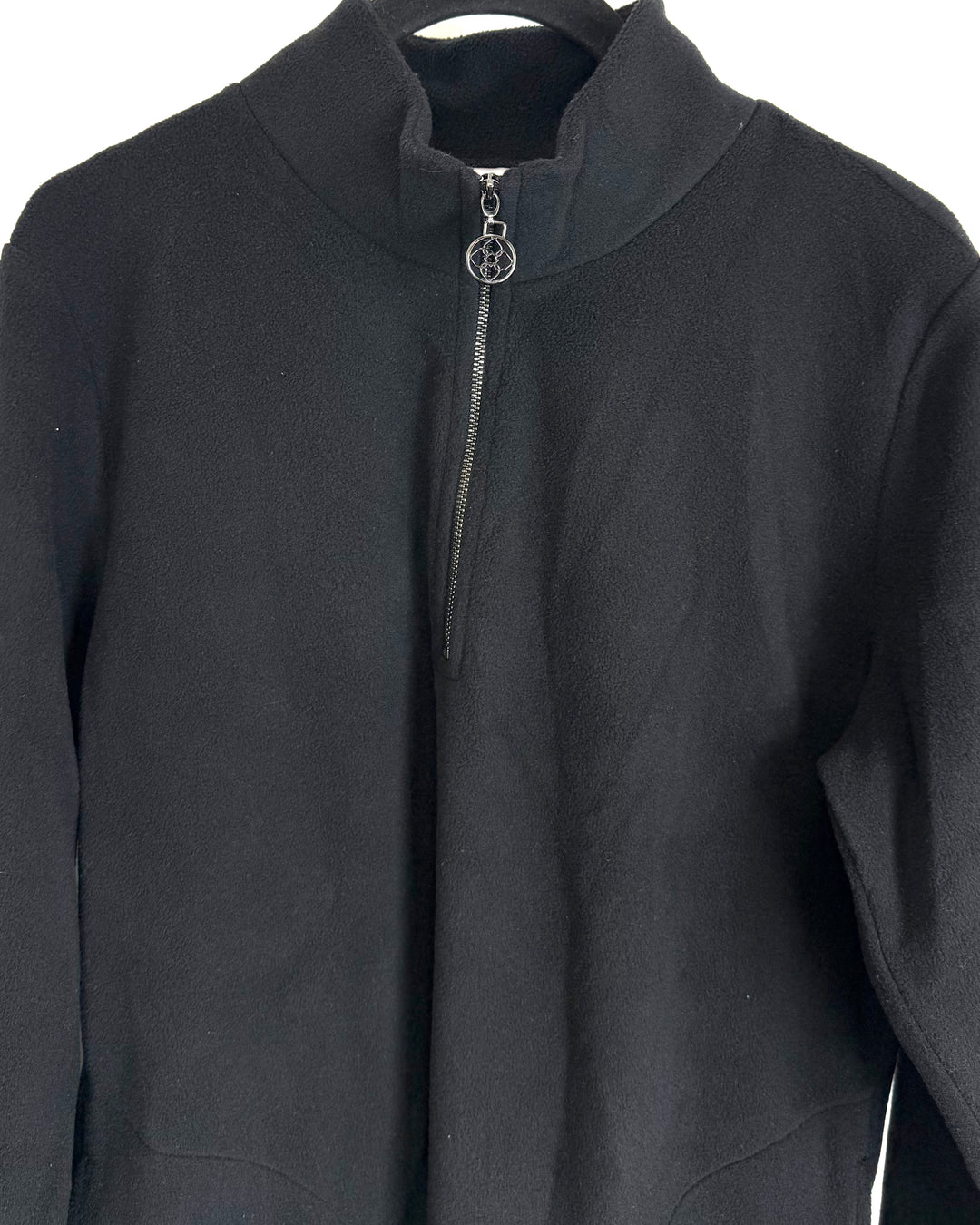 Black Fleece Quarter Zip Pullover - Size 6/8