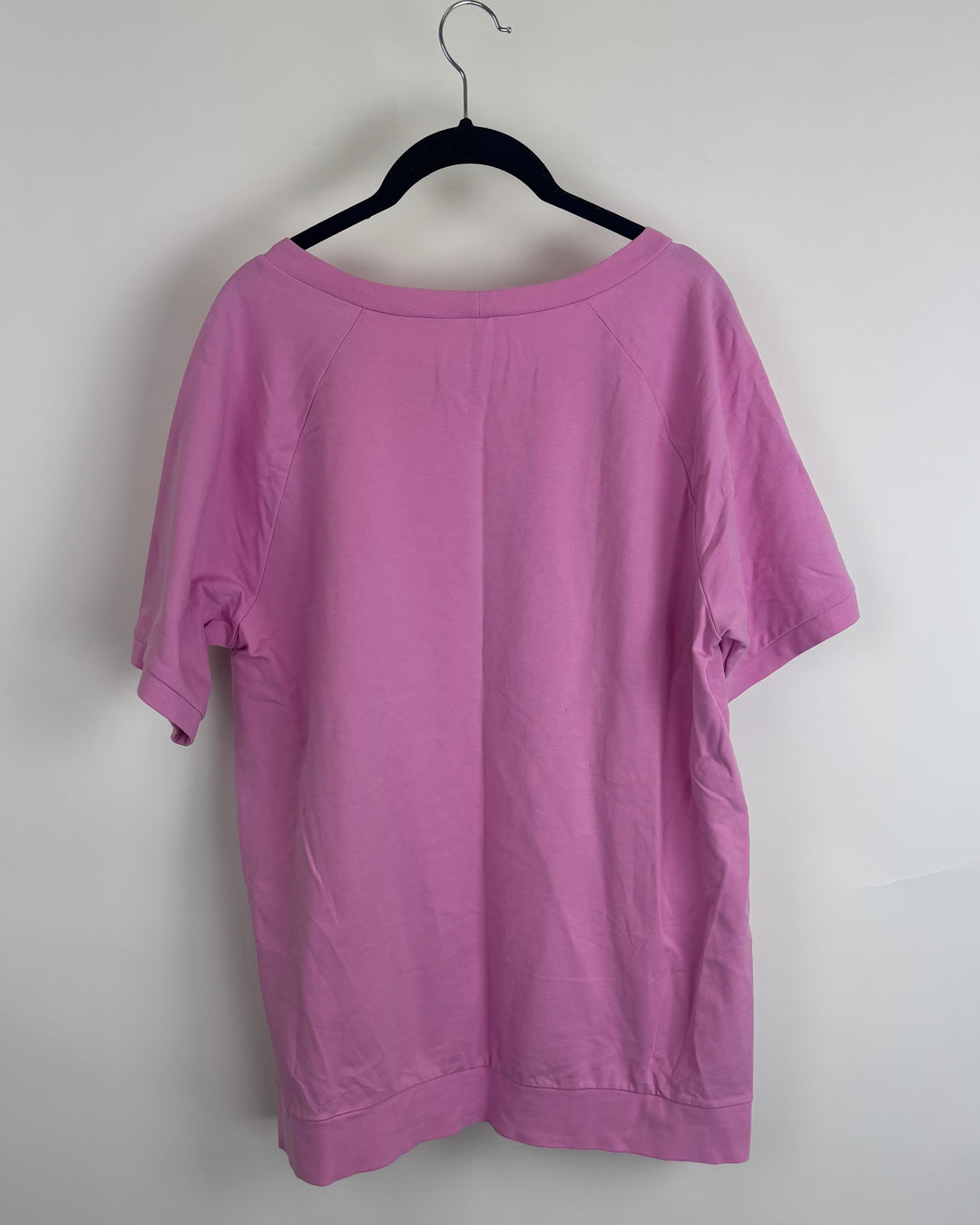 Fuchsia Crew Neck T-Shirt- Size 8/10