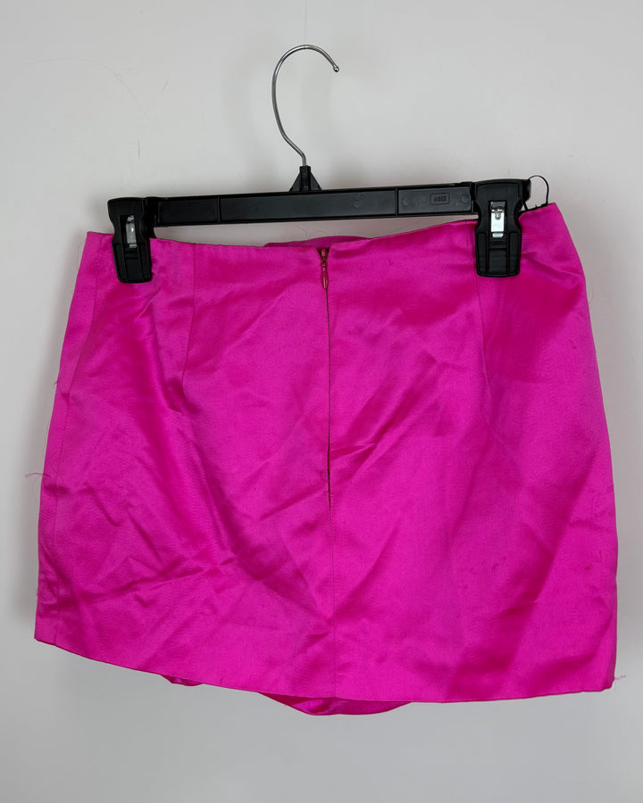 Hot Pink Gemstone Flower Skirt - Size 2/4