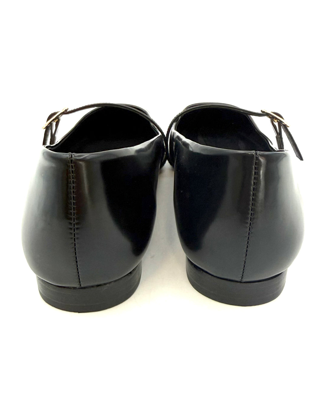 Black Patent Leather Ballet Flat - Size 6.5