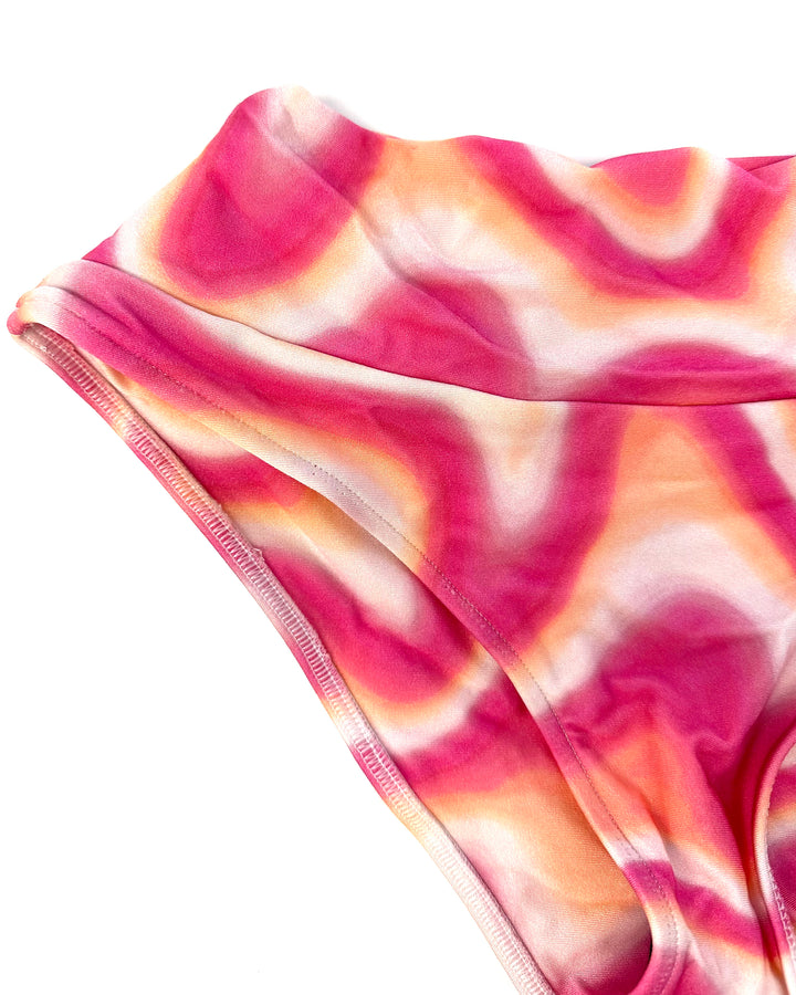 Pink Fuller Coverage Bikini Bottom - Extra Small