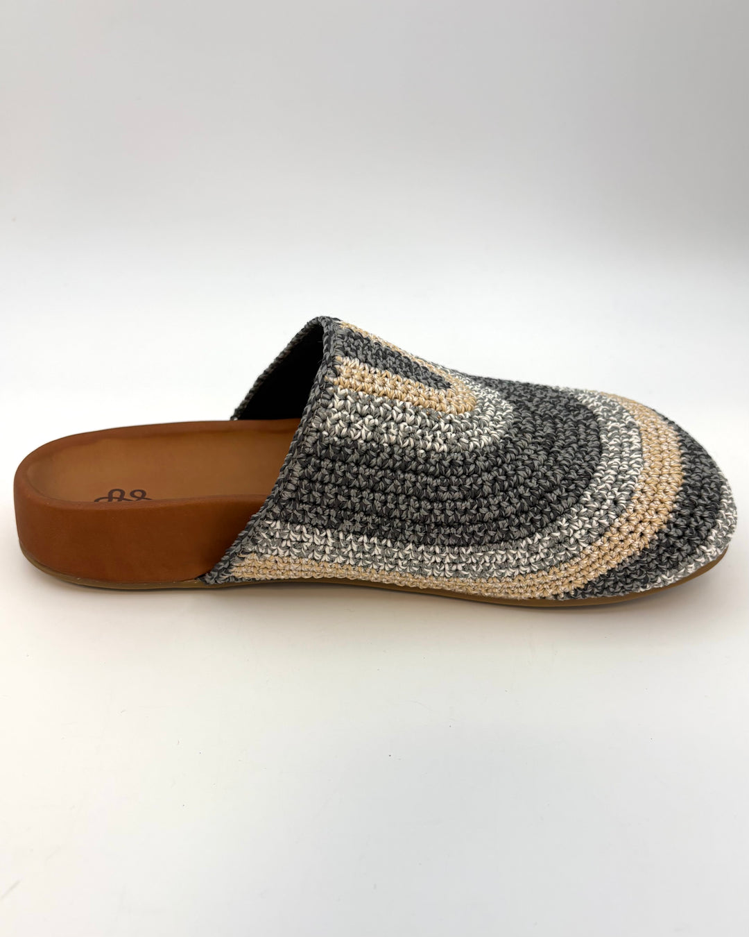 Shades Of Blue Crochet Clogs -  Size 8