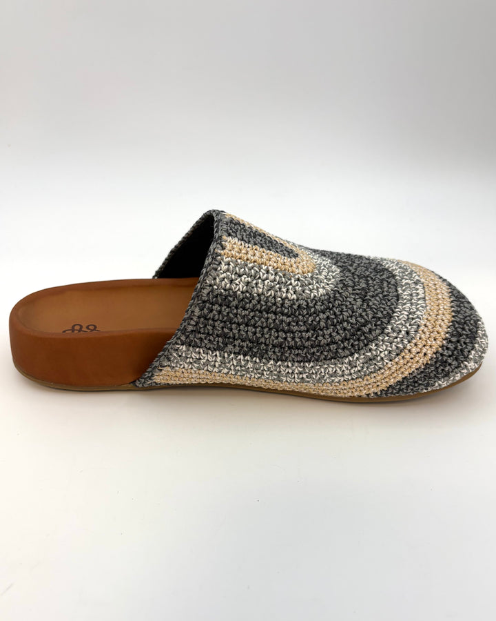 Shades Of Blue Crochet Clogs -  Size 8