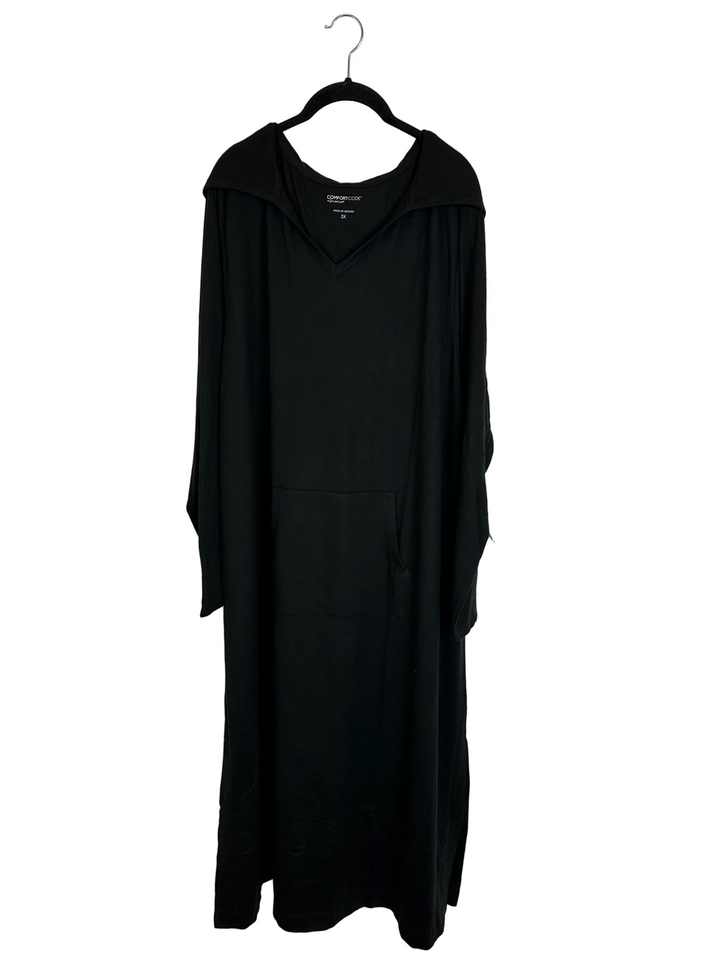 Black Lounge Dress - 3X
