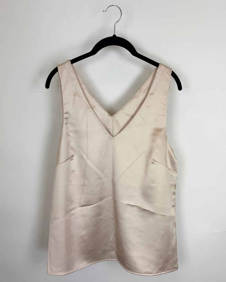 Light Beige Sleeveless Top - Size 4/6