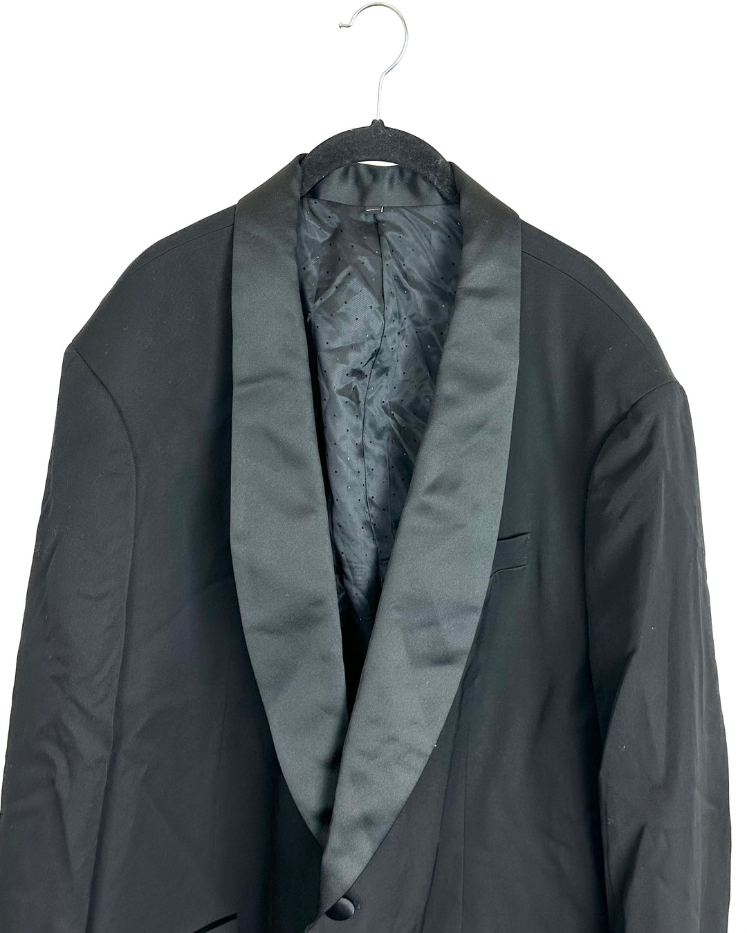 Mens Obsidian Black Blazer - Size 52L