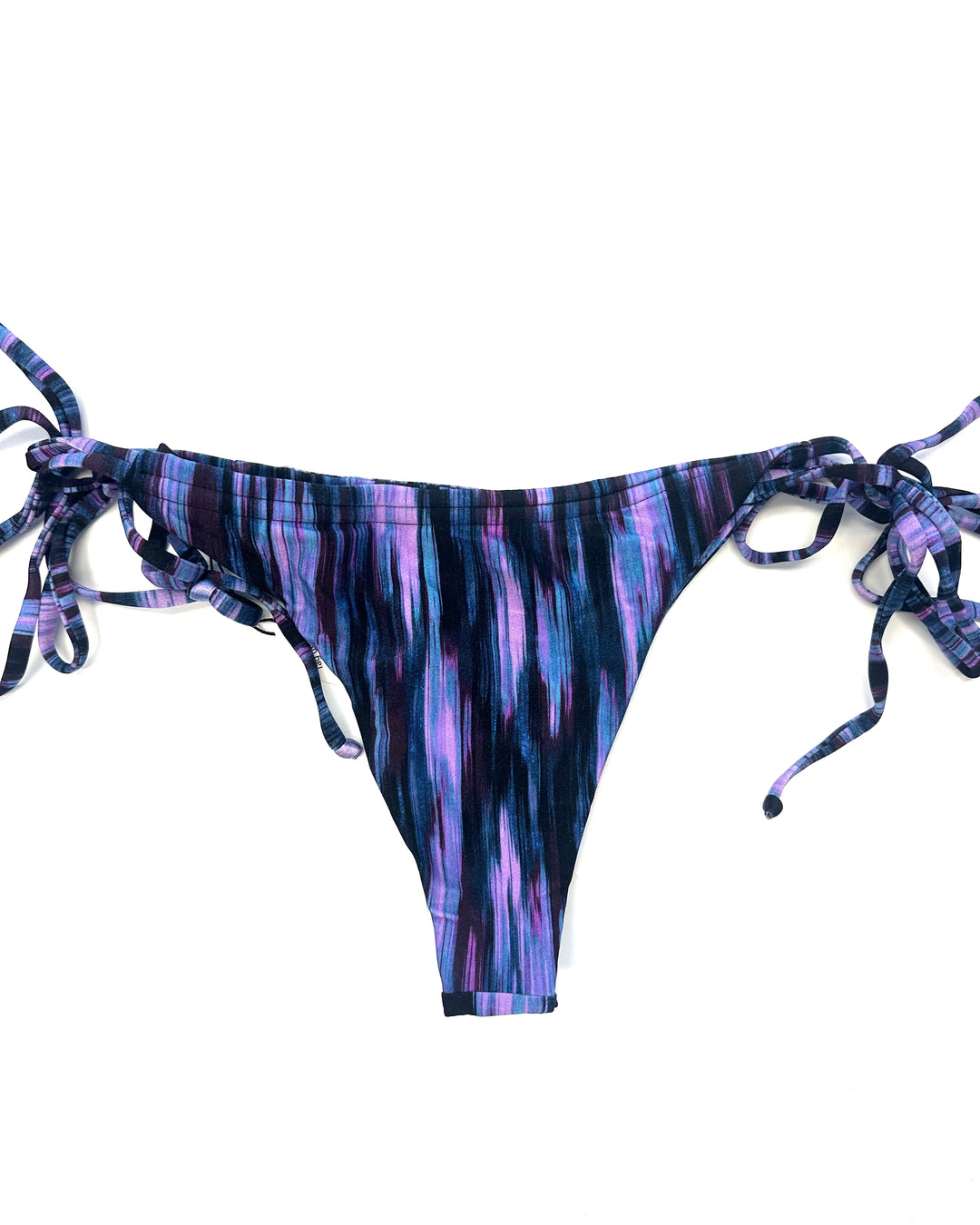 Blue & Purple Tie Side Bikini Bottom - L, XL, XXL