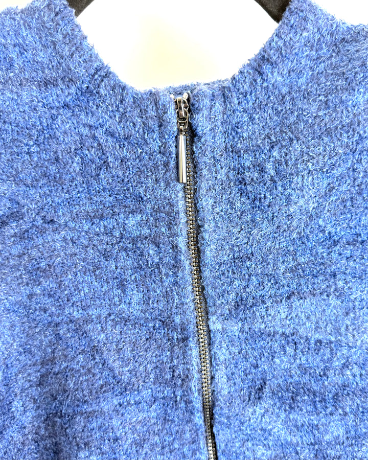 Cobalt Blue Short-Sleeve Hoodie - Size 10/12