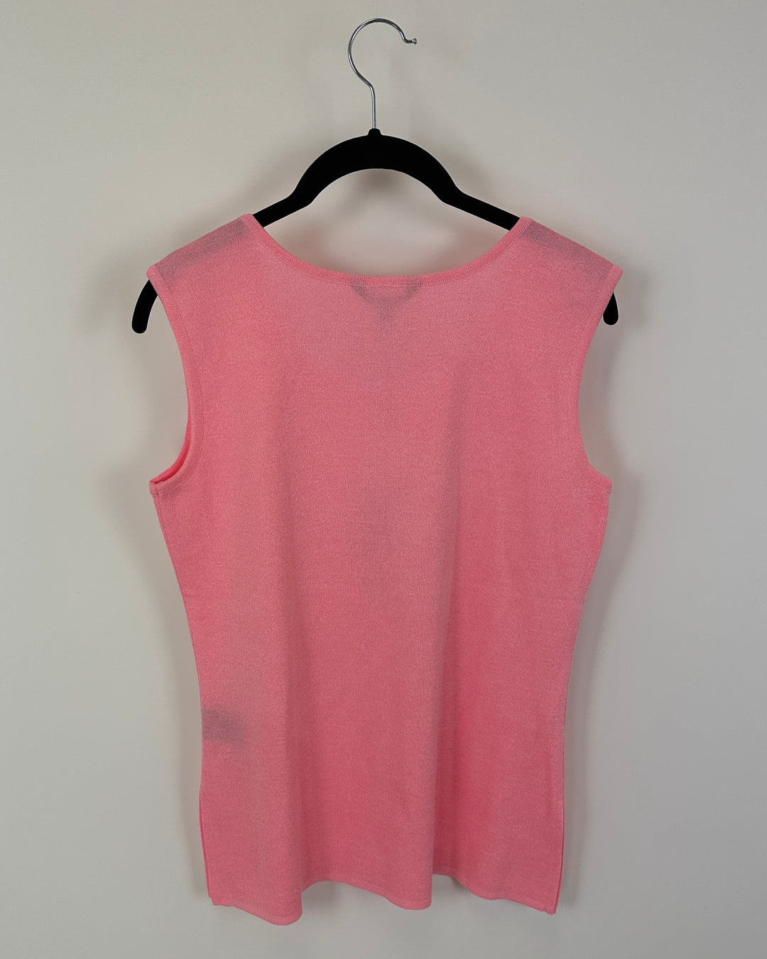 Heathered Pink Knit Tank Top - Size 2-4