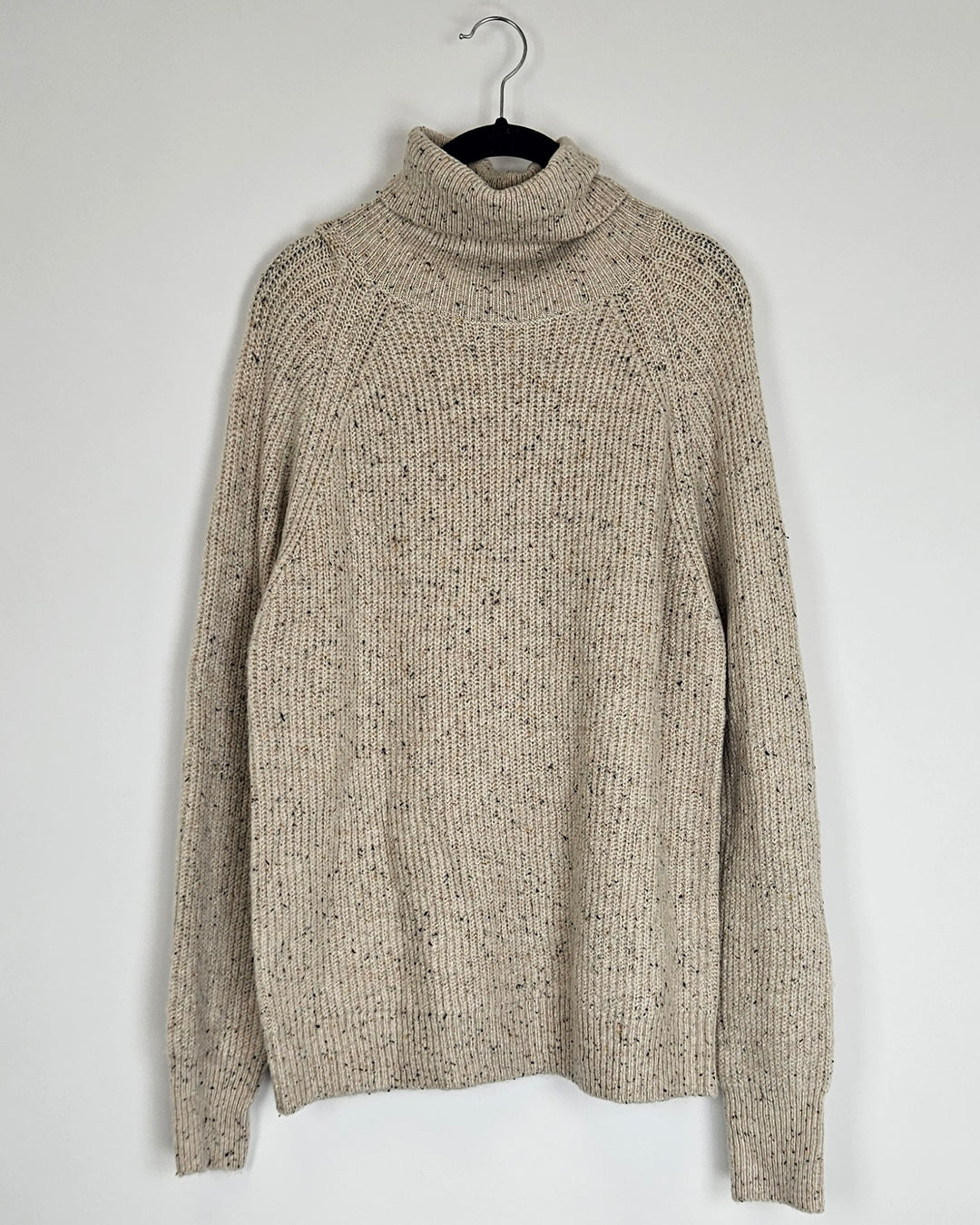Speckled Tan Turtle Neck Sweater - Size 4/6