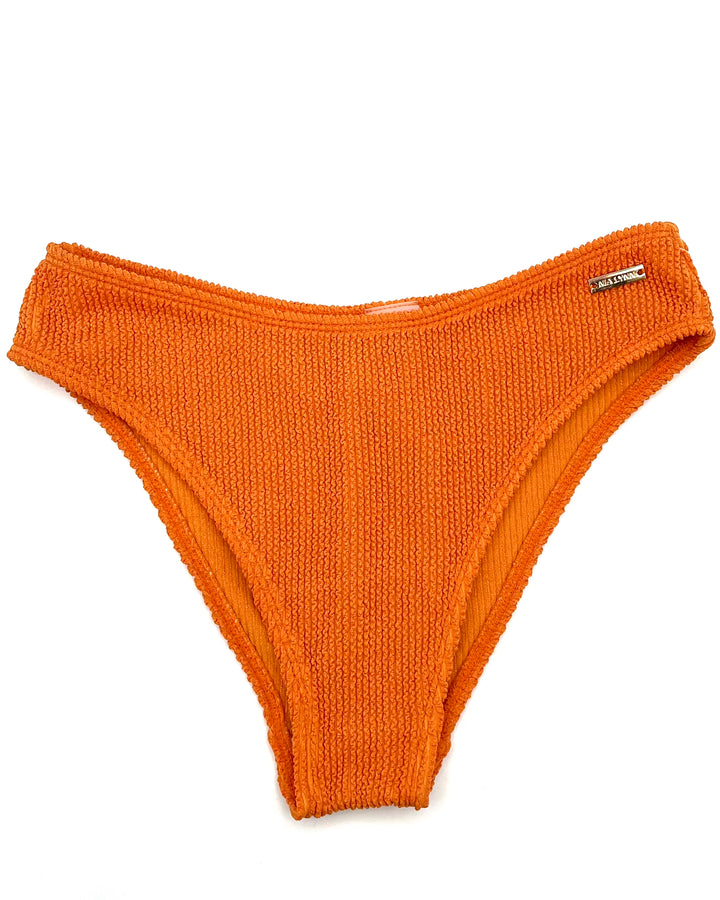Orange Textured Bikini Bottom - XS, S, M, L, XL, XXL, XXXL