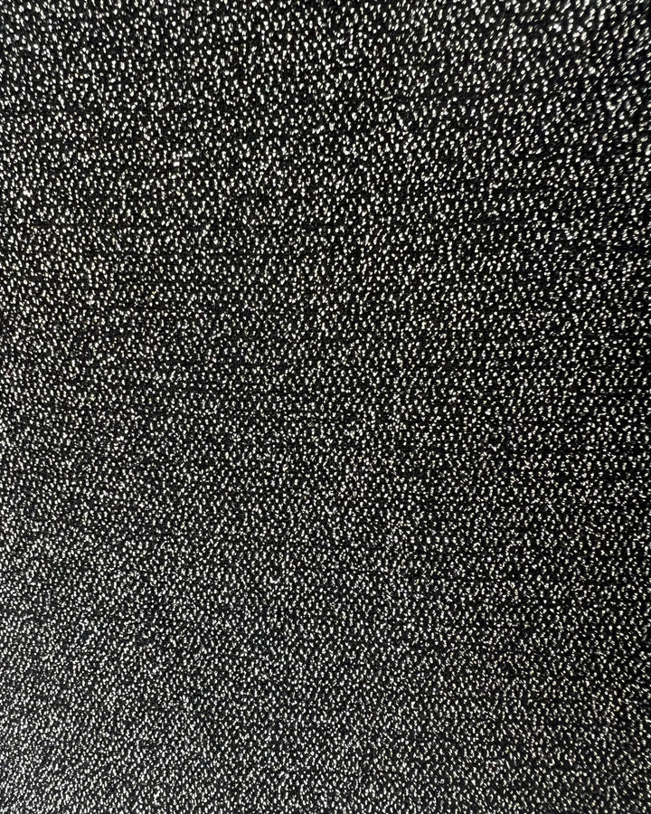 Stretchy Black Sparkle V-Neck Tank - Small