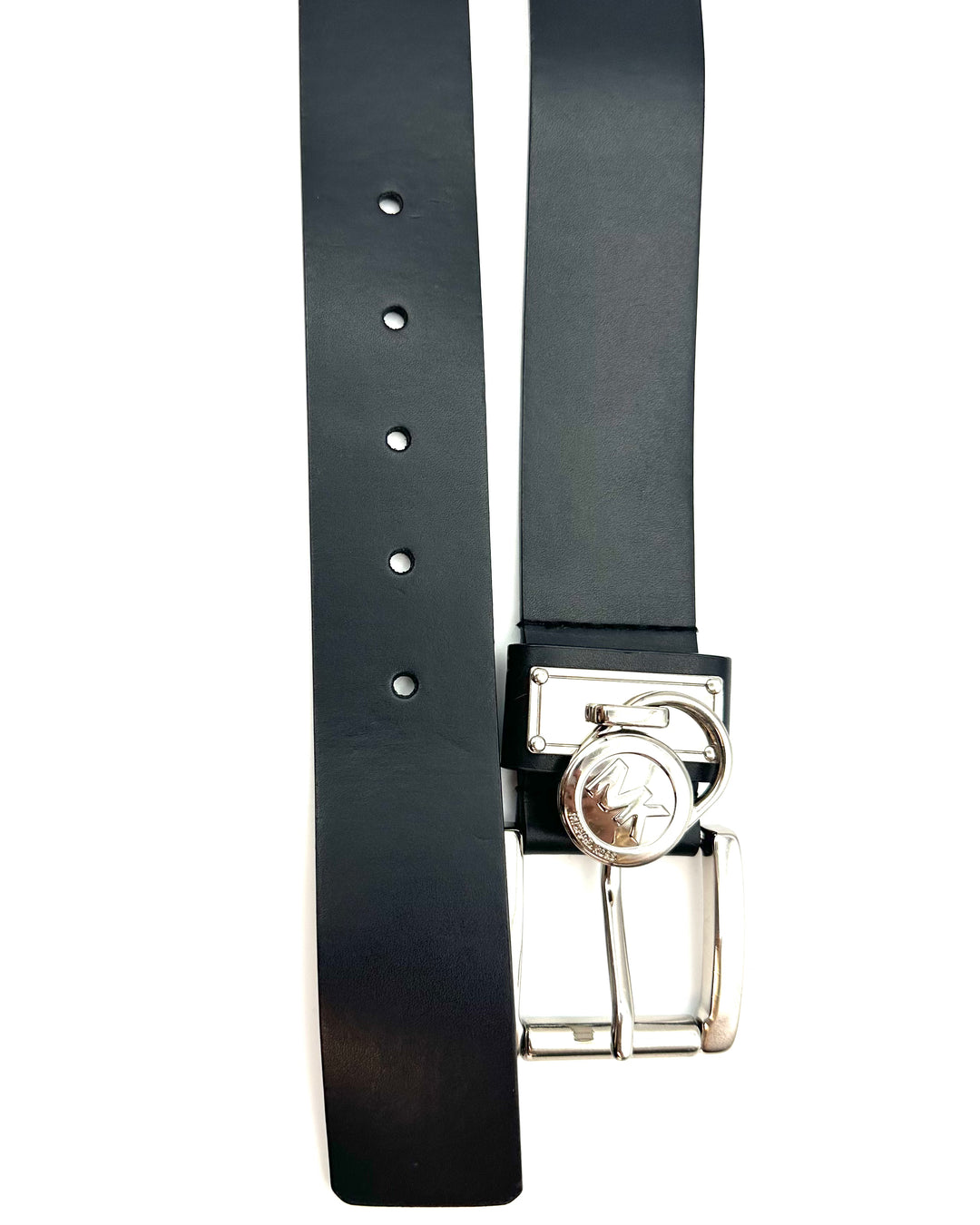 Michael Kors Black Leather Belt