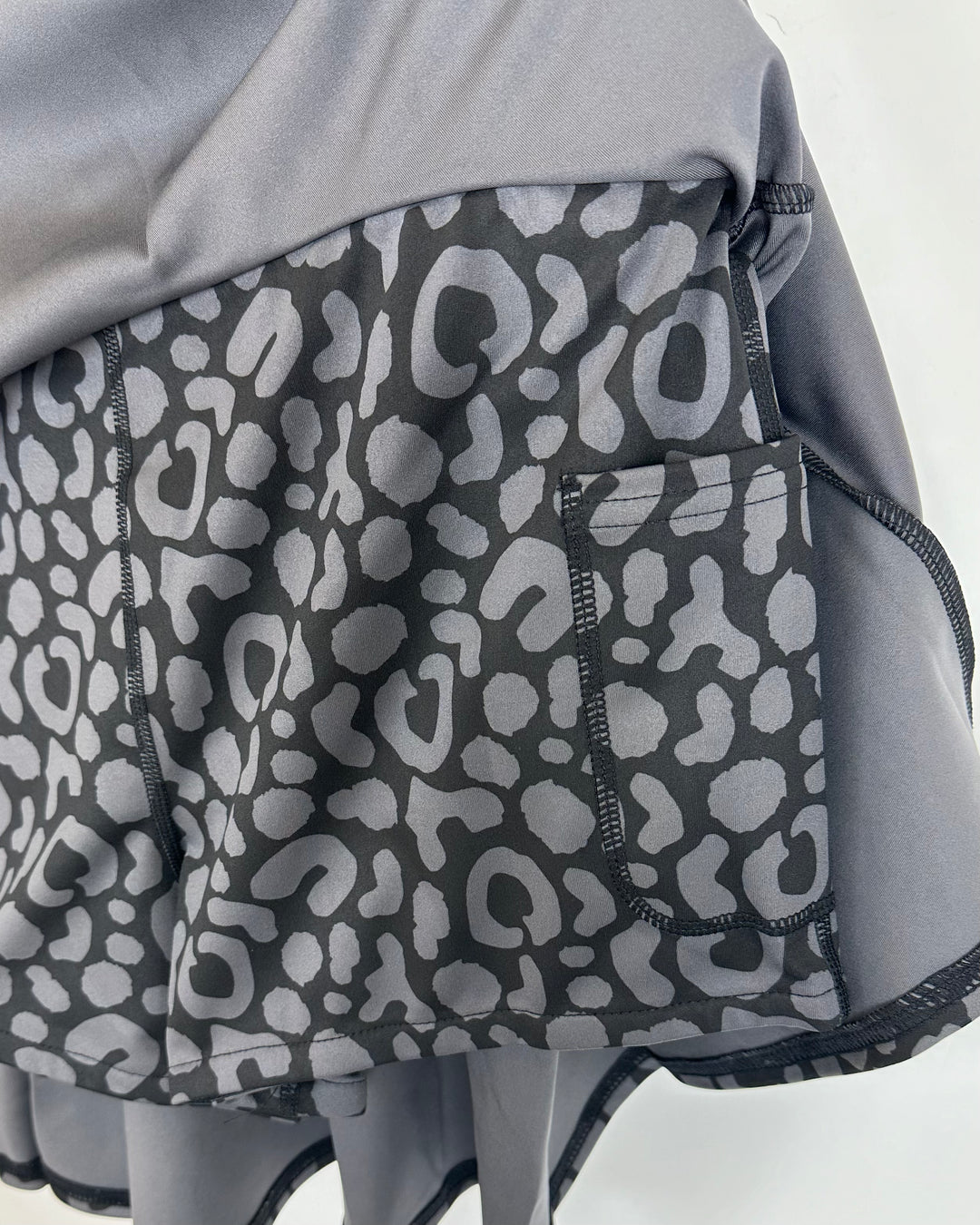 Black Cheetah Active Skort - Extra Small and Large