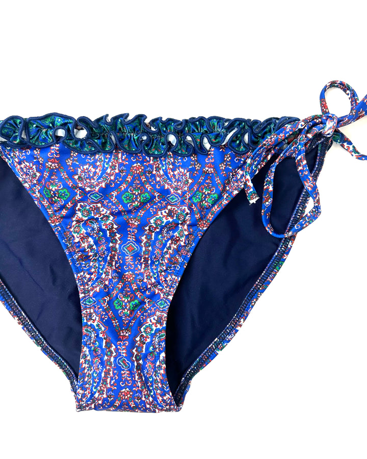 Multicolor Abstract Paisley Swim Bottom - Medium