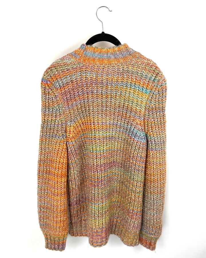 Multicolor Knit Sweater - Large