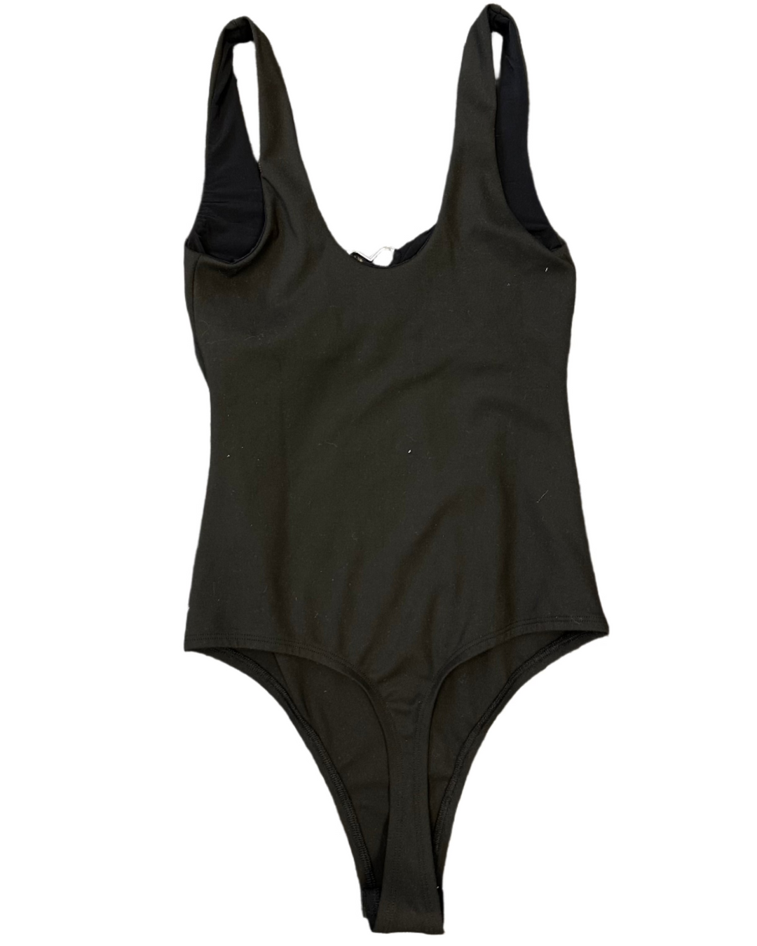 Silver Heart Ring Black Bodysuit - Size 000 - 8