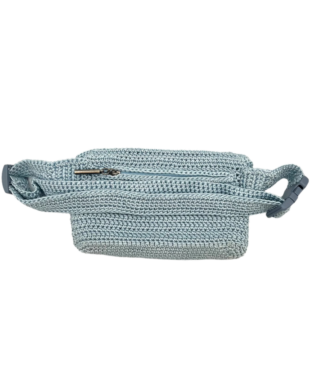 Blue Lemon Crochet Belt Bag