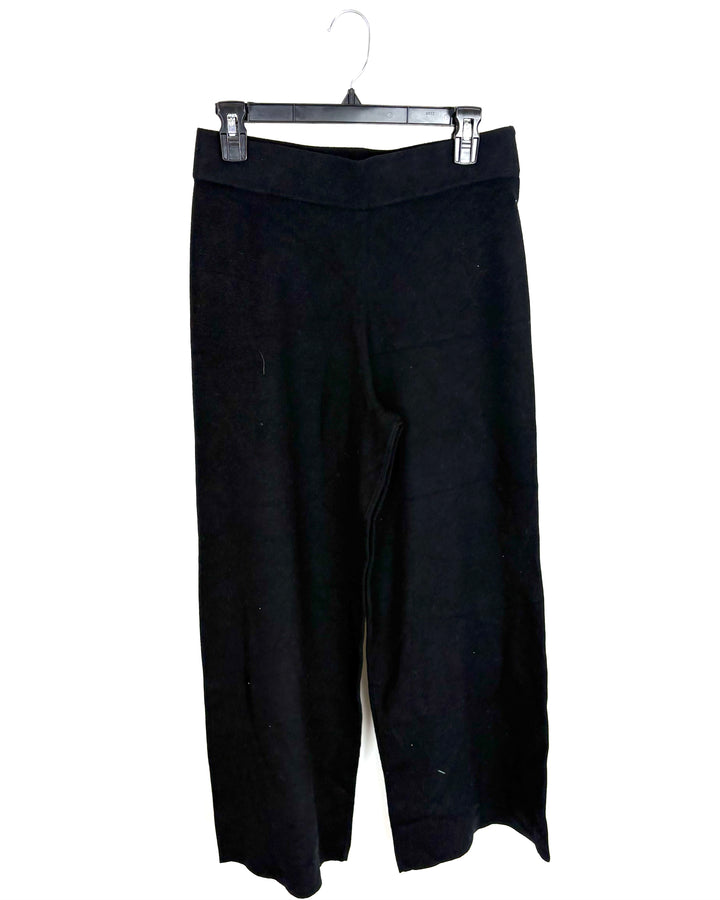 Black Knit Pants - Size 2/4