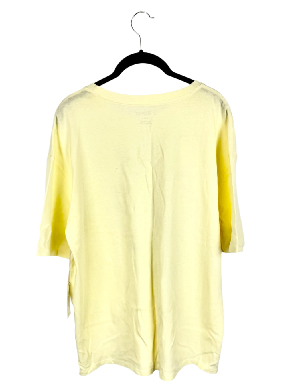Seas The Day Yellow T-shirt- Small