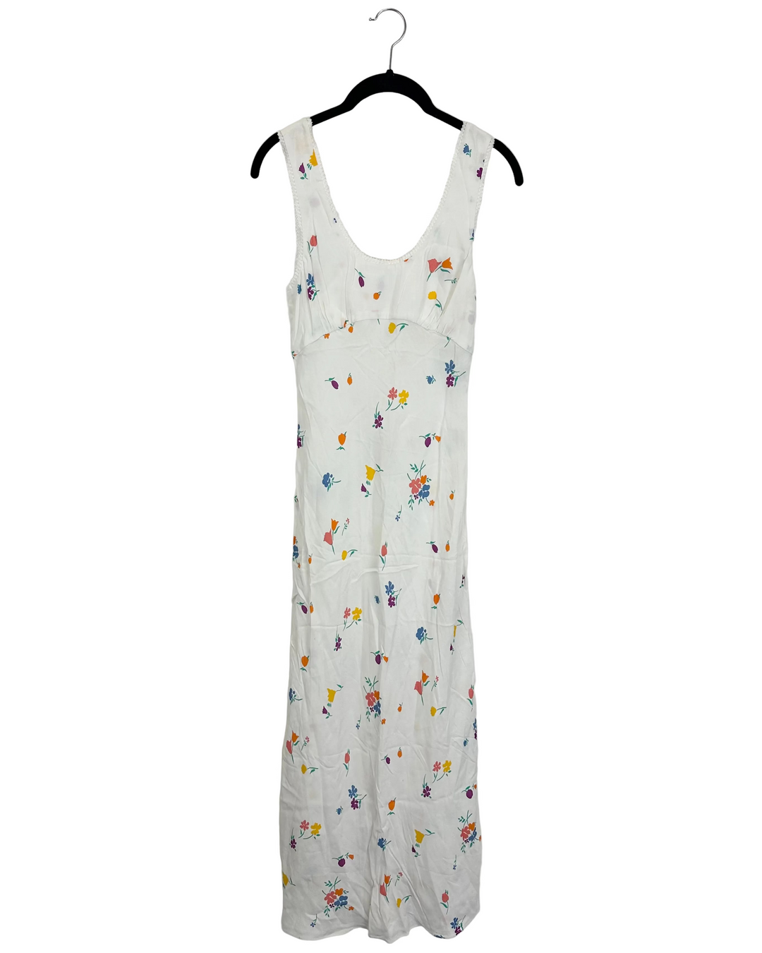 Sheer White Floral Dress - Size 00/0 and 2/4