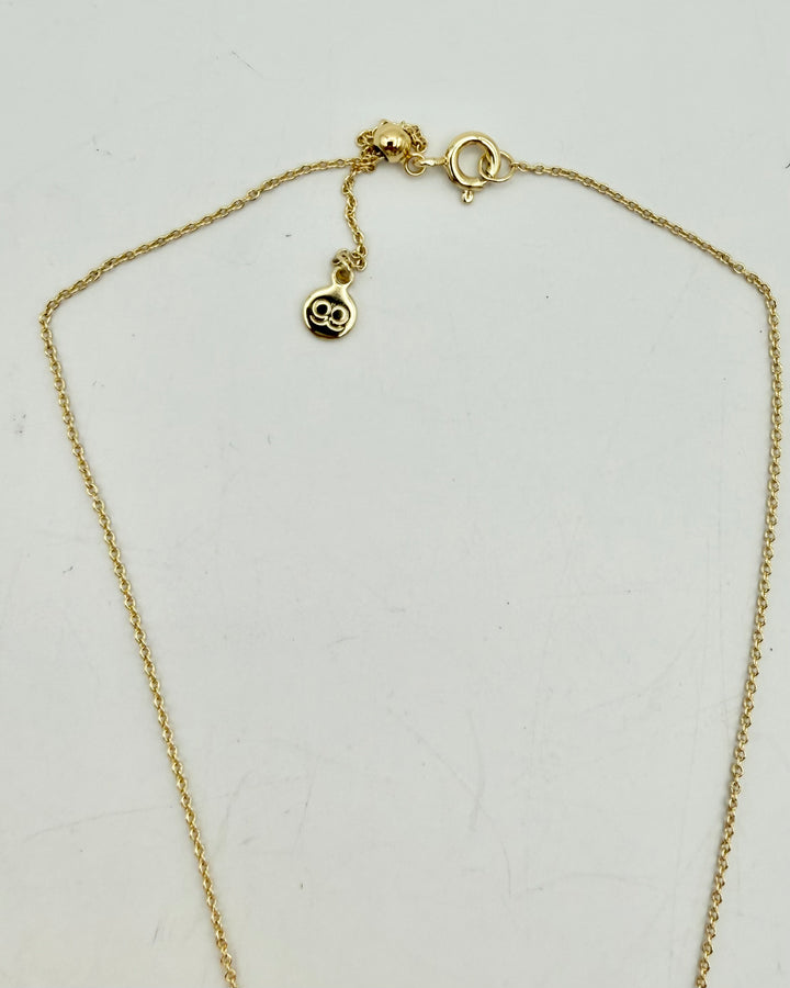 Multi Color Rhinestone Dangling Necklace