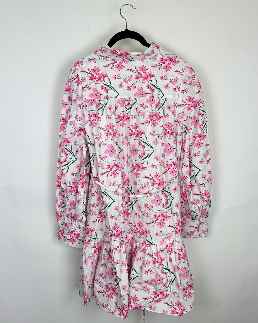 Floral Collared Button Down Dress - Size 6/8