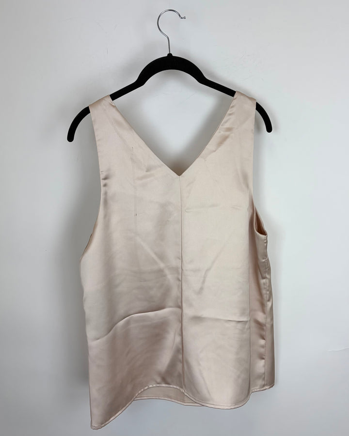 Light Beige Sleeveless Top - Size 4/6