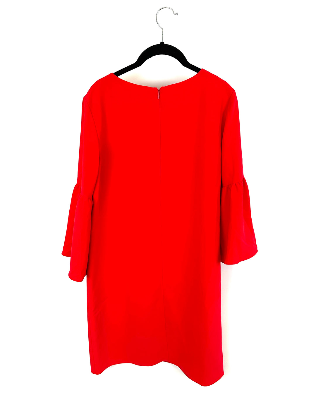 Red Quarter Sleeve Dress - Size 4