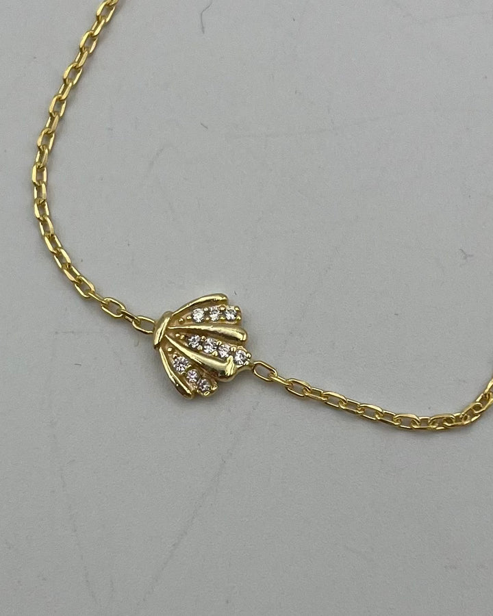 Gold Shell Bracelet
