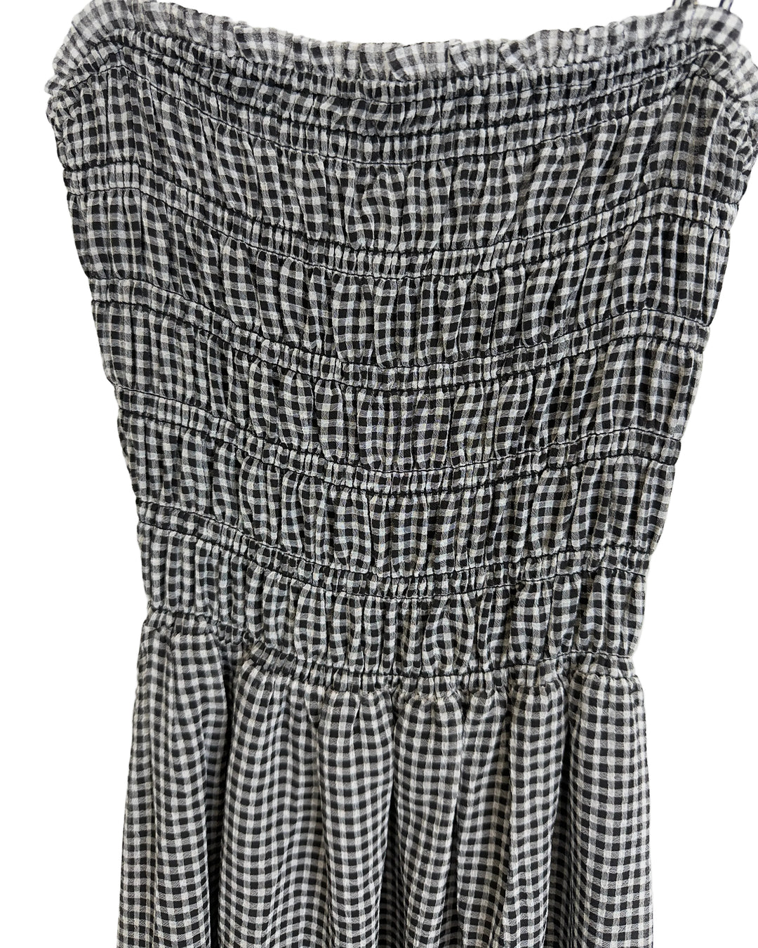 Black and White Gingham Dress - Size 0/2