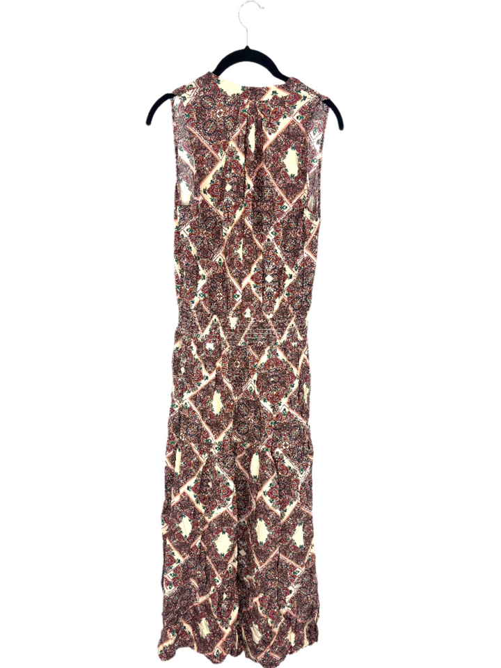 Pink Paisley Dress- Size 4/6