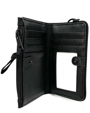 Black Leopard Wallet