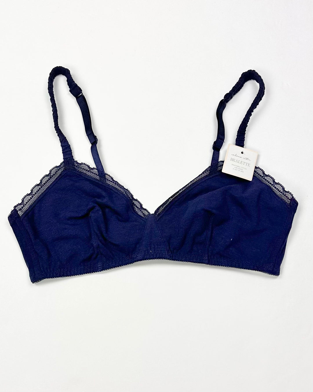 Navy Blue Bralette - Small and Large