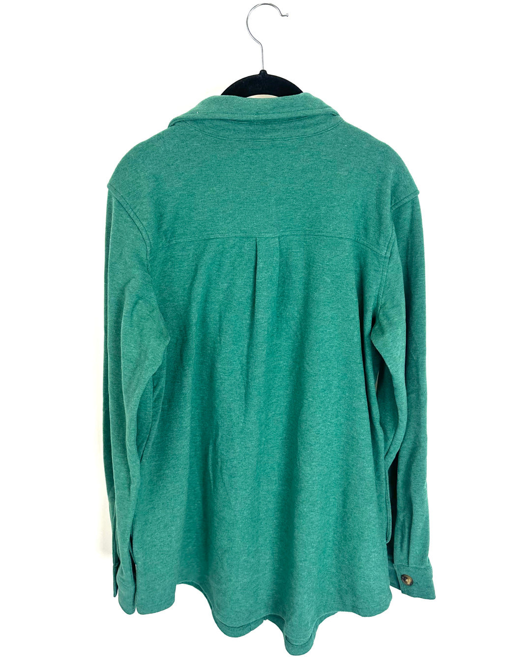 Green Button Up Sweater- Size 6/8