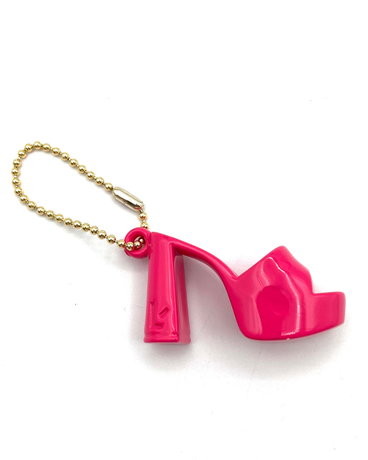 Pink Larroude Heel Keychain