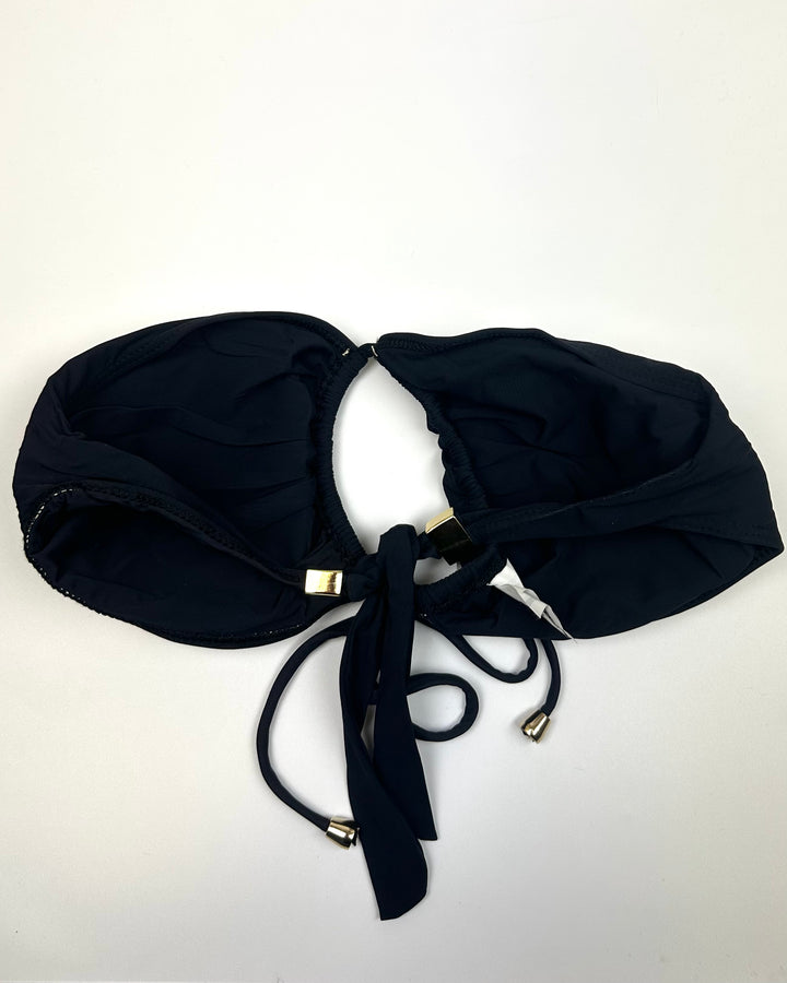 Black Multi Wear Bikini Top - Small