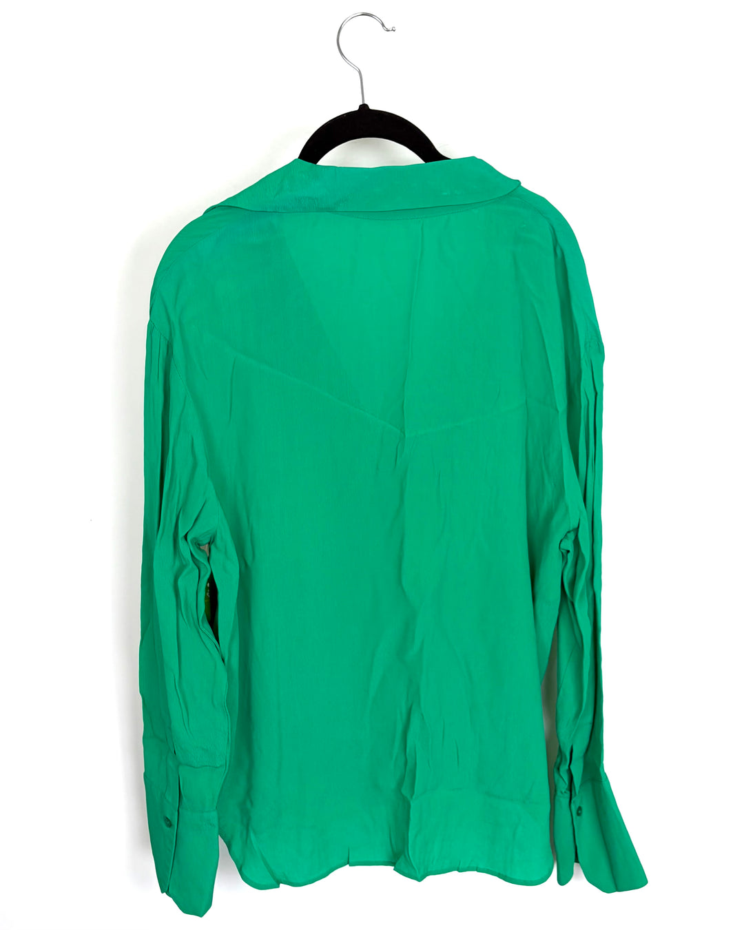 Green Long Sleeve Top - Size 4/6