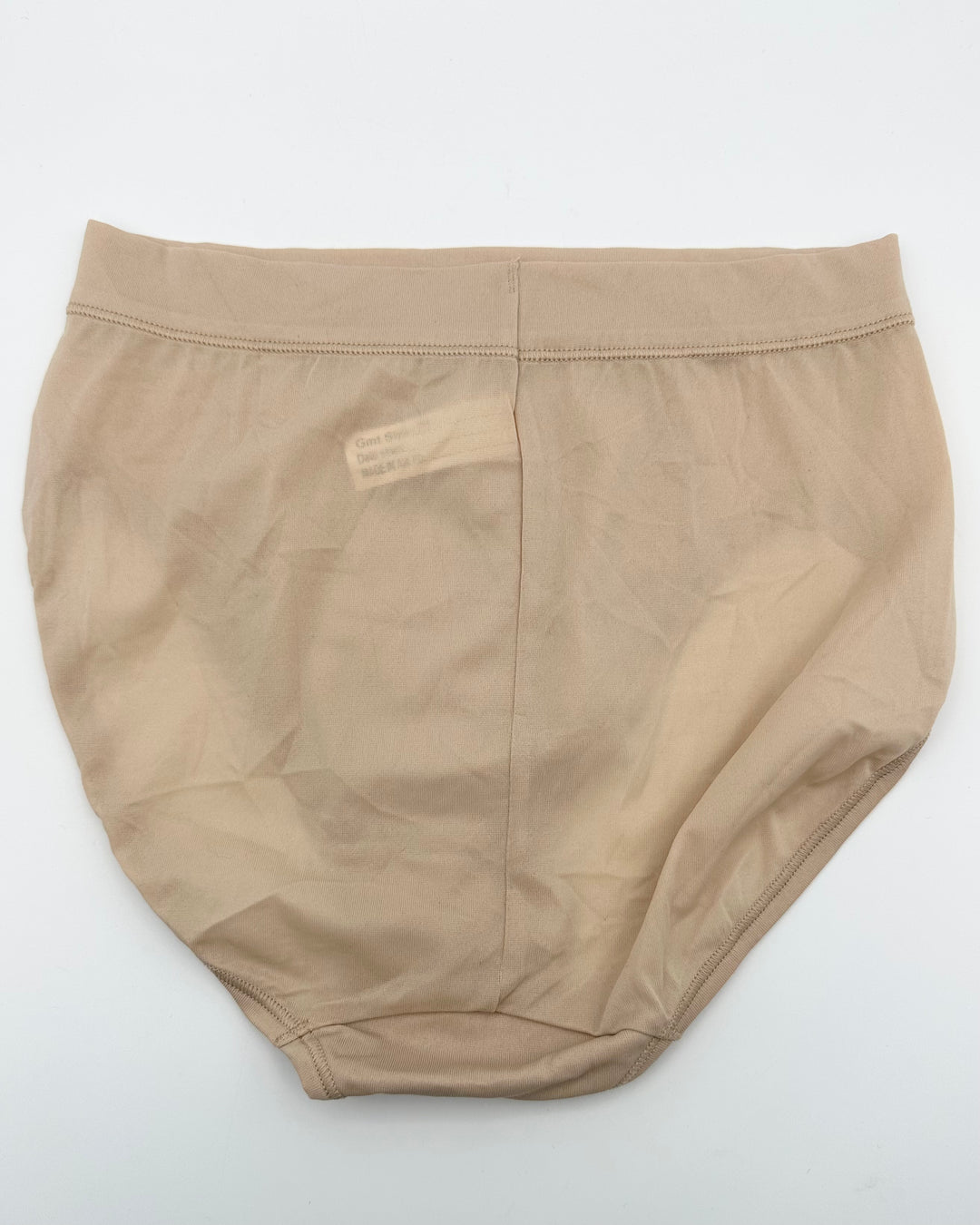 Pink, Tan and Blue High Waist Brief Underwear Pack of 3 - Medium