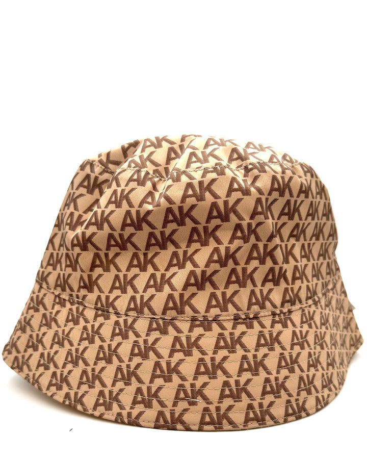 Anne Klein Logo Reversible Bucket Hat - One Size